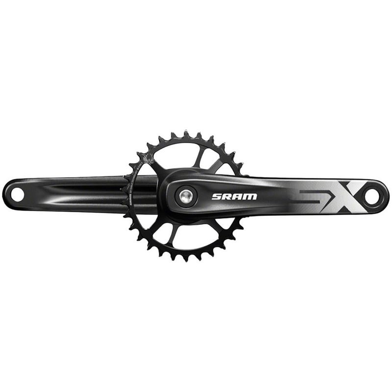 SRAM SX Eagle Crankset - 175 مم 12 سرعة 32 طن واجهة محور دوران الطاقة للتركيب المباشر أسود A1